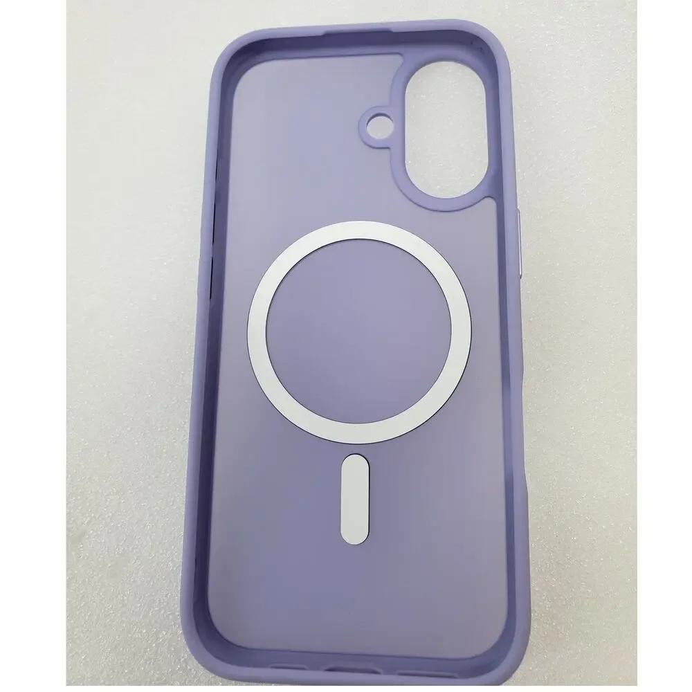 Miracase Magnetic Case for Apple iPhone 17 - Lavander Translucent MagSafe Cover